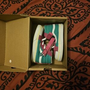 Toddler Dinosaur  Hi Top Vans